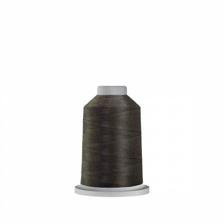 Glide 40wt Polyester Thread 1,100 yd Mini King Spool Med Grey # 410-10424