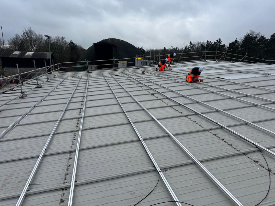 Commercial solar panels