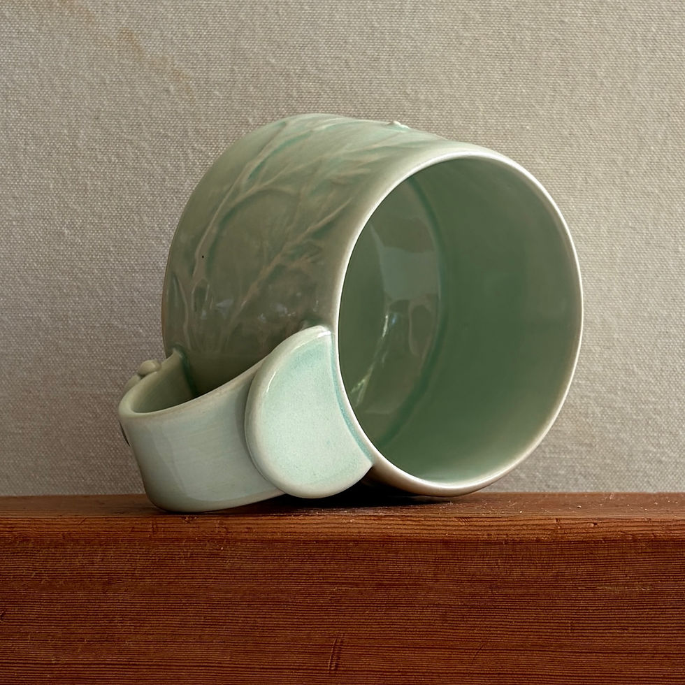 Thumbnail: Round Bottomed Mug, Seaglass