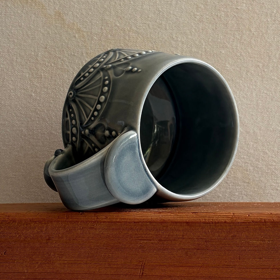 Thumbnail: Round Bottomed Mug, Midnight Blue