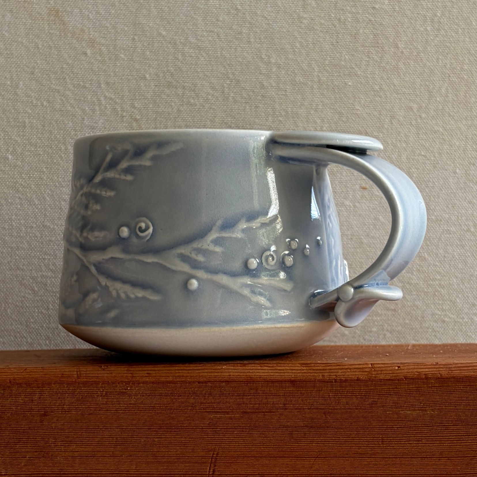 Round Bottomed Mug, Lilac
