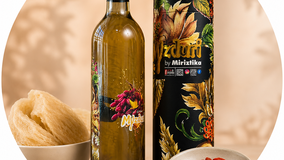 Myzduri Bird’s Nest and Goji Berry Cocktail Liqueur with honey
