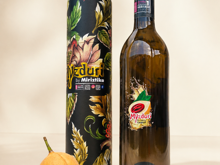 Myzduri Nutmeg Cocktail Liqueur made with Balik Pulau Penang nutmeg