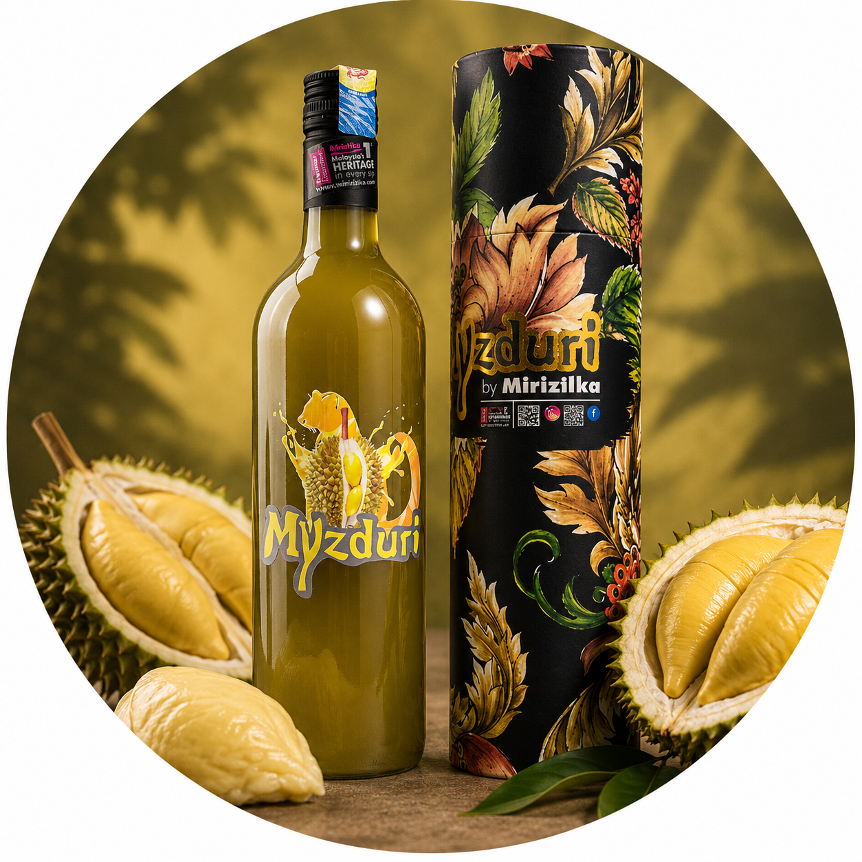 Premium Malaysian Musang King Cocktail Liqueur by Myzduri