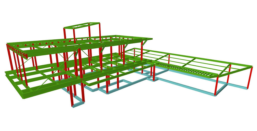 Projeto Residência Estrutura Metálica - Metalli Engenharia