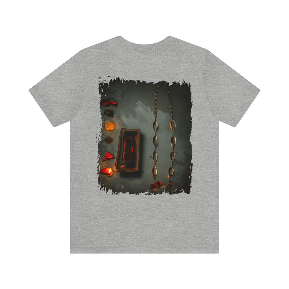 Thumbnail: Unisex Jersey Short Sleeve Awo ni Orunmila Opele 1 Soft Colors