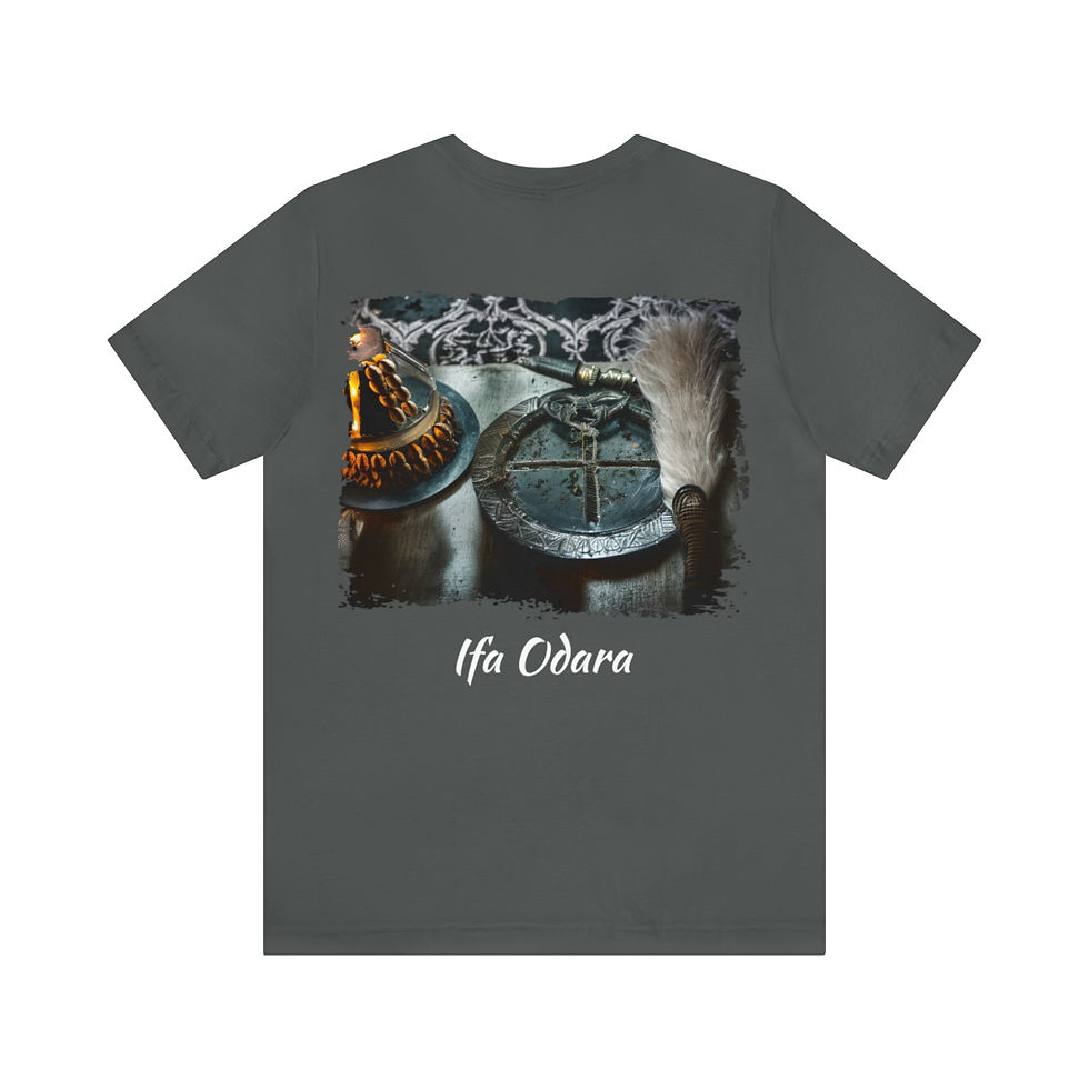 Thumbnail: Unisex Jersey Short Sleeve Ifa Odara 2 Dark Colors