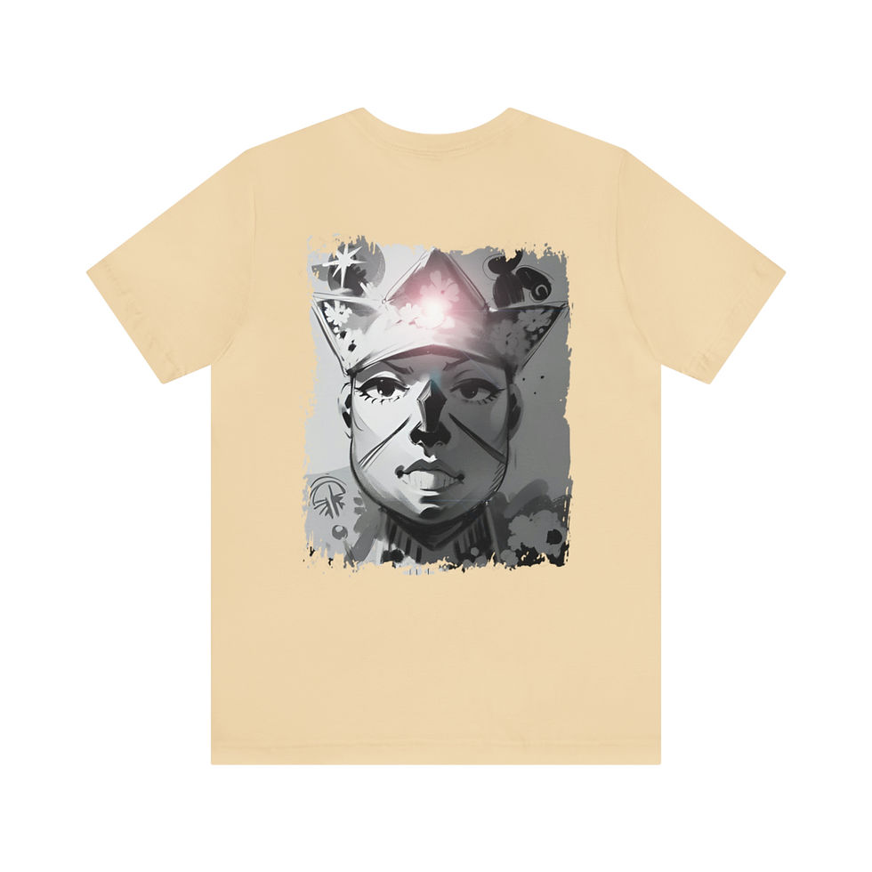 Thumbnail: Unisex Jersey Short Sleeve Obatala Anime Style Soft Colors