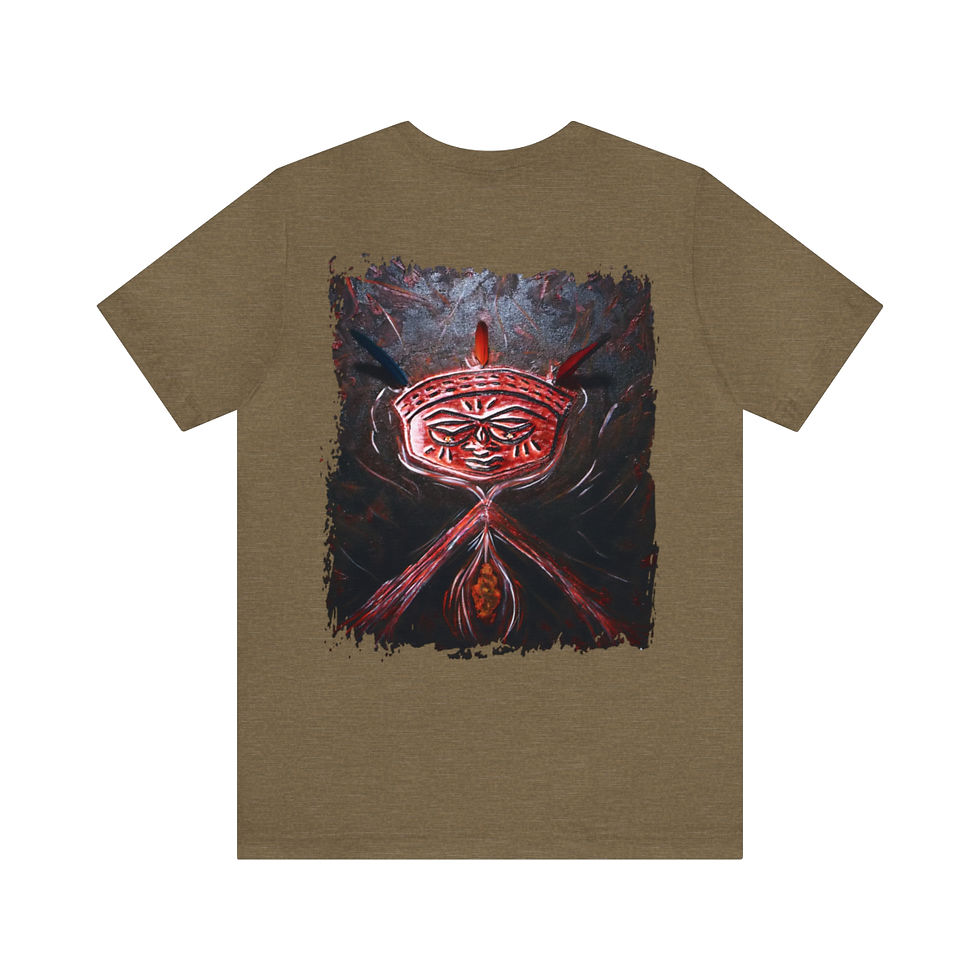Thumbnail: Unisex Jersey Short Sleeve Esu Odara Original Dark Colors