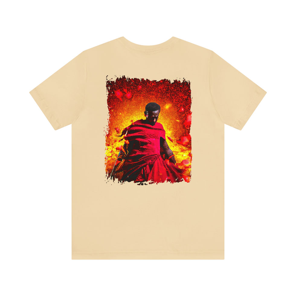 Thumbnail: Unisex Jersey Short Sleeve Shango Realistic 2 Soft Colors