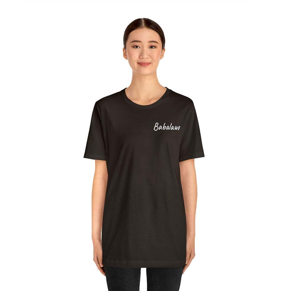 Thumbnail: Unisex Jersey Short Sleeve Awo ni Orunmila 3 Dark Colors