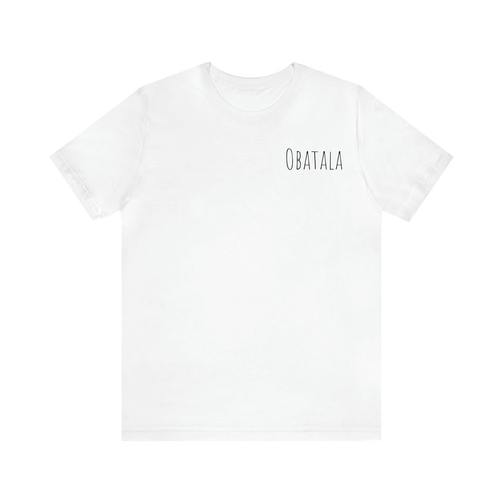 Thumbnail: Unisex Jersey Short Sleeve Obatala Abstract 3 Soft Colors
