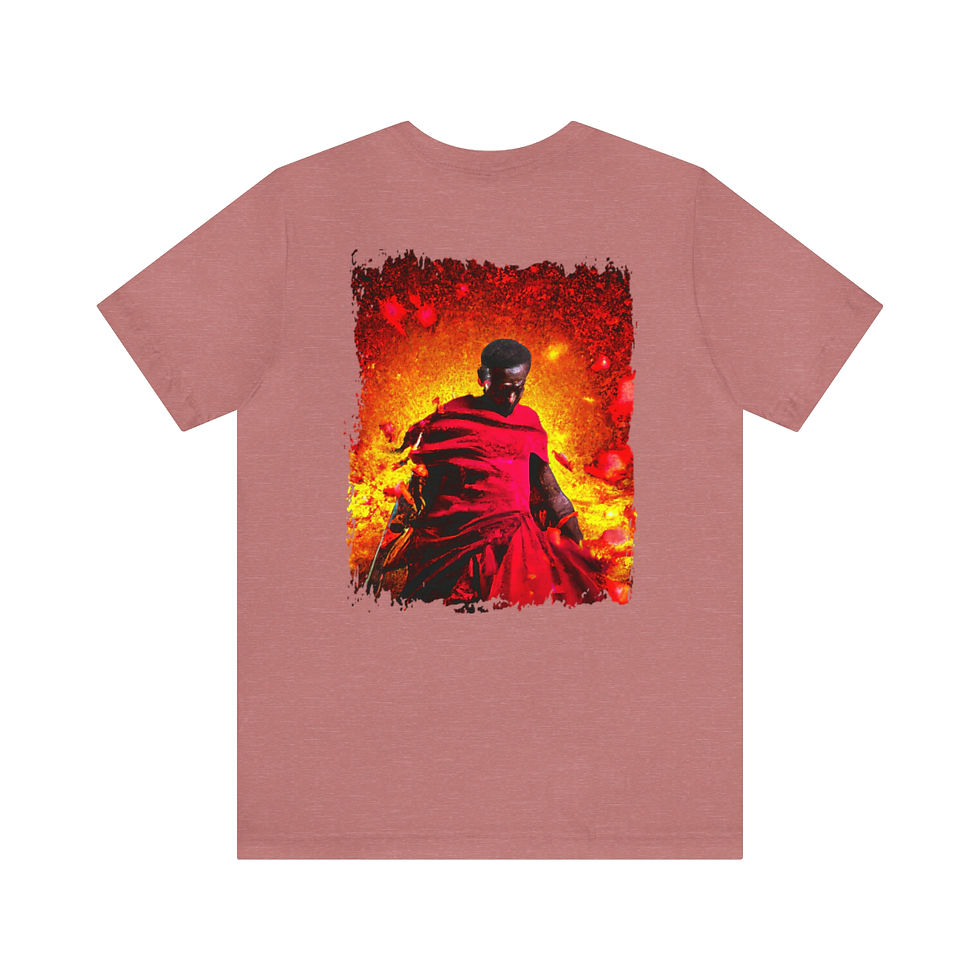 Thumbnail: Unisex Jersey Short Sleeve Shango Realistic 2 Soft Colors