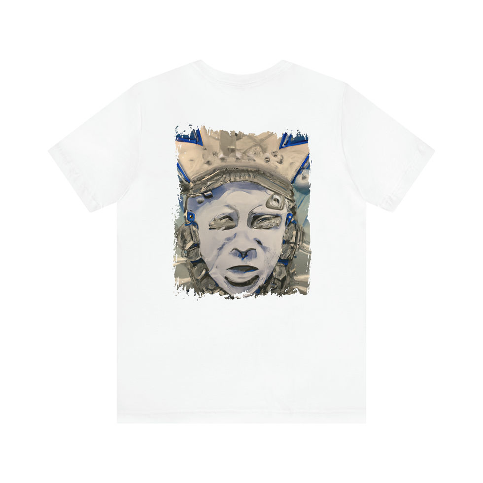 Thumbnail: Unisex Jersey Short Sleeve Obatala Abstract 2 Soft Colors