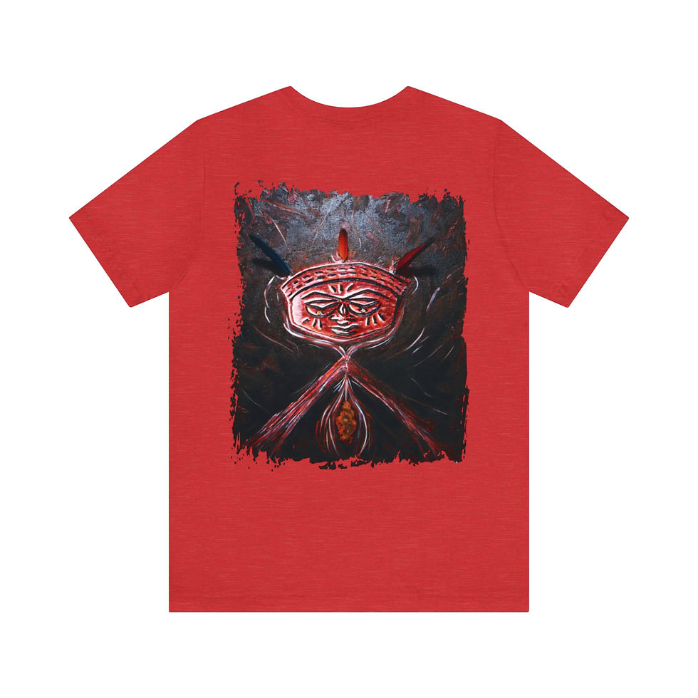 Thumbnail: Unisex Jersey Short Sleeve Esu Odara Original Dark Colors