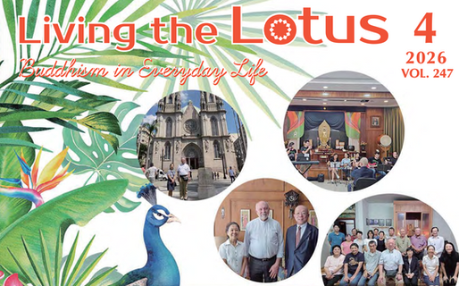 LIVING THE LOTUS-APRIL 2026: A Person as Small as a Violet