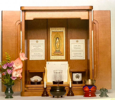 Home Buddhist altar