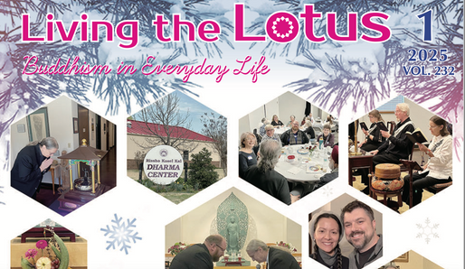 LIVING THE LOTUS-JAN. 2025: "Every One of Us is an Oasis"