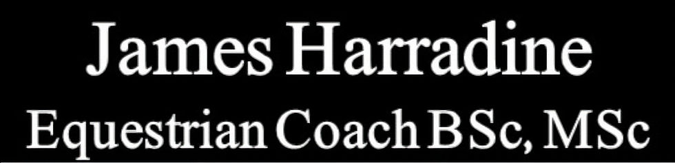 James Harradine Equestrian Coach BSc, MSc