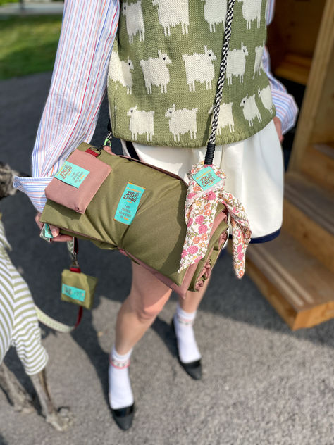 UH-Huh trasformabile da tappetino viaggio a borsa per cani