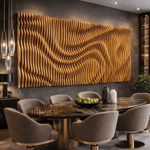 Modern Wooden Wall 3D Panel Modern Wooden Wall 3D Panel