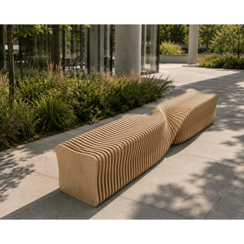 Modern Parametric Bench Cube | Zorka Furniture