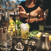 Bartender Preparing Cocktails