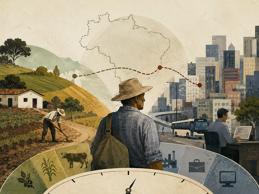 Aposentadoria híbrida: trabalhei na roça e depois na cidade — posso somar os dois tempos?