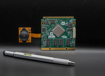 Perception Engine’s ROS Camera Module with built-in sensors and processor.