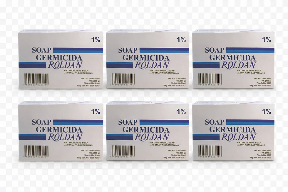 Thumbnail: Soap Germicida Roldan 1%.  6 pcs