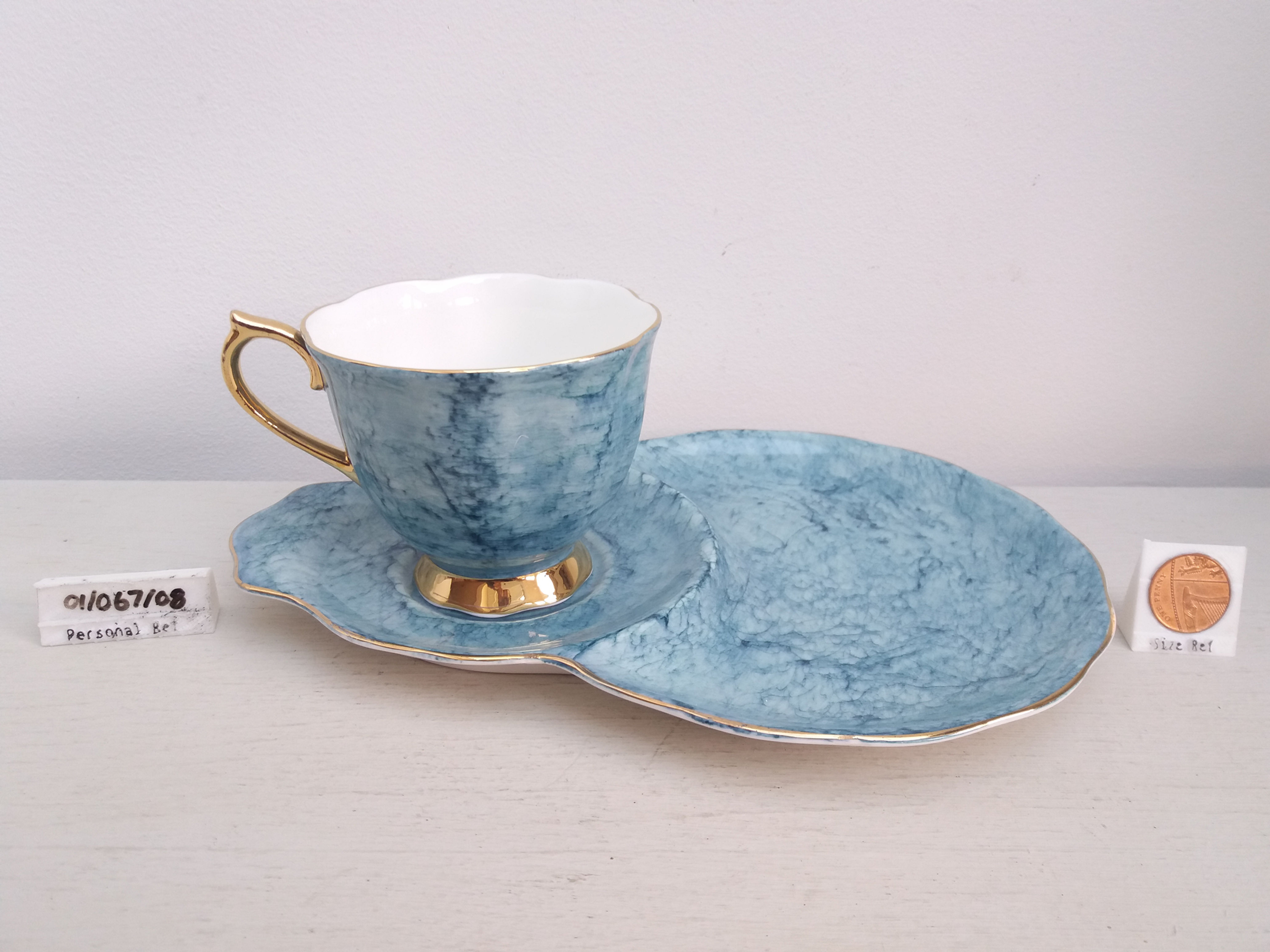 Royal Albert Gossamer Teacup & Tennis Plate