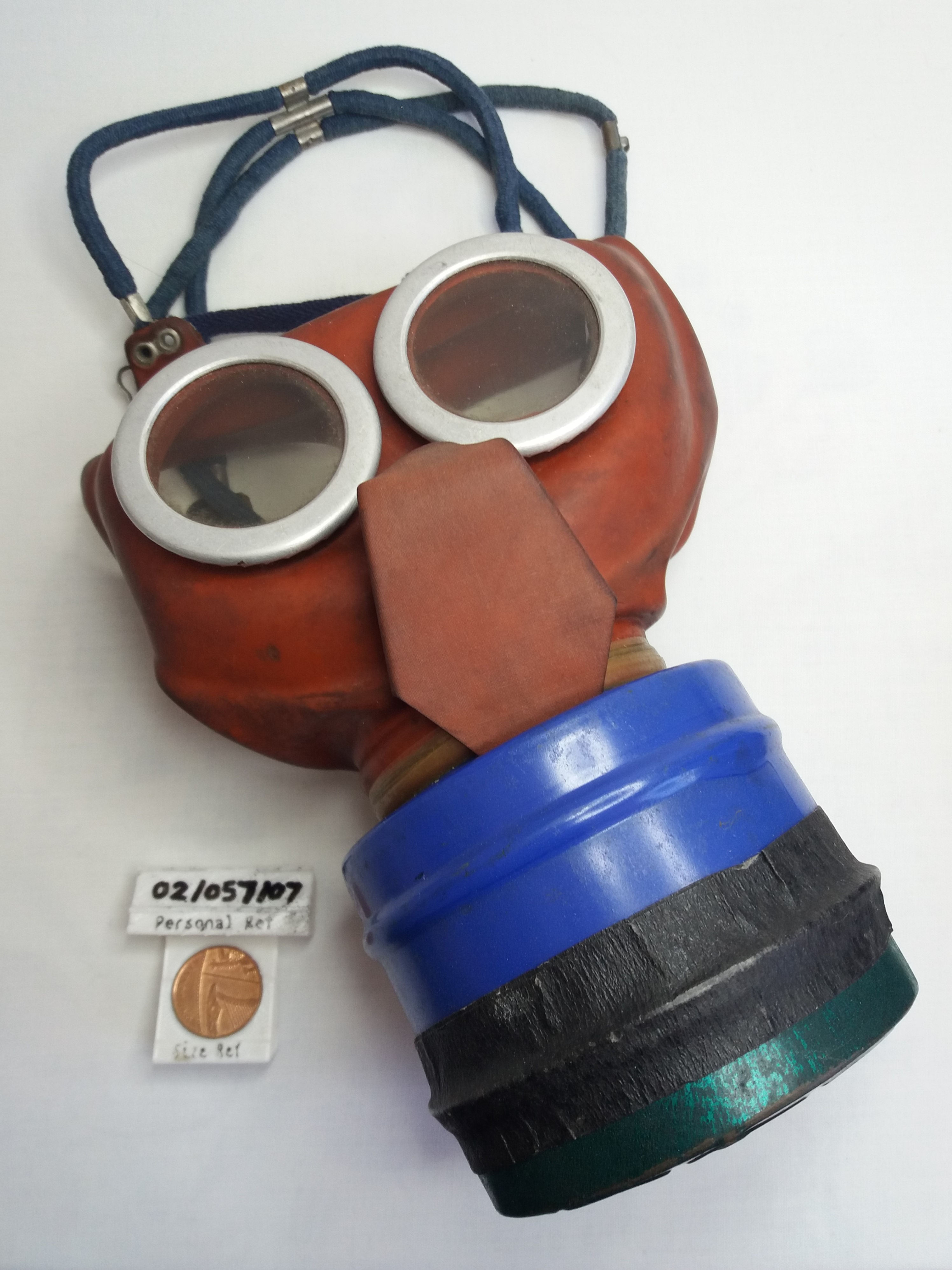 1940 WWII British General Civilian Mk. III Children's 'Mickey Mouse' Gas Mask
