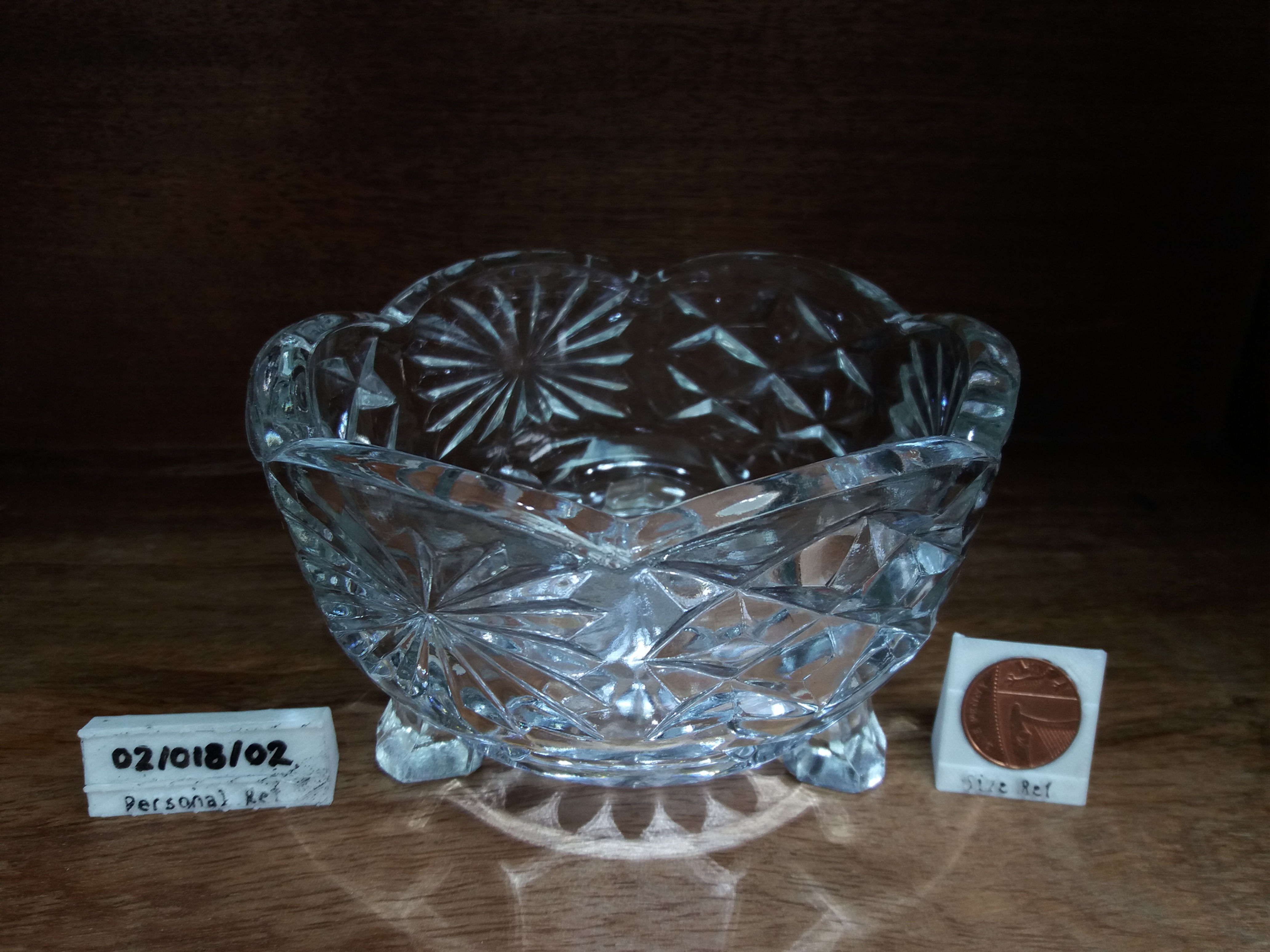 Moulded Glass Bowl