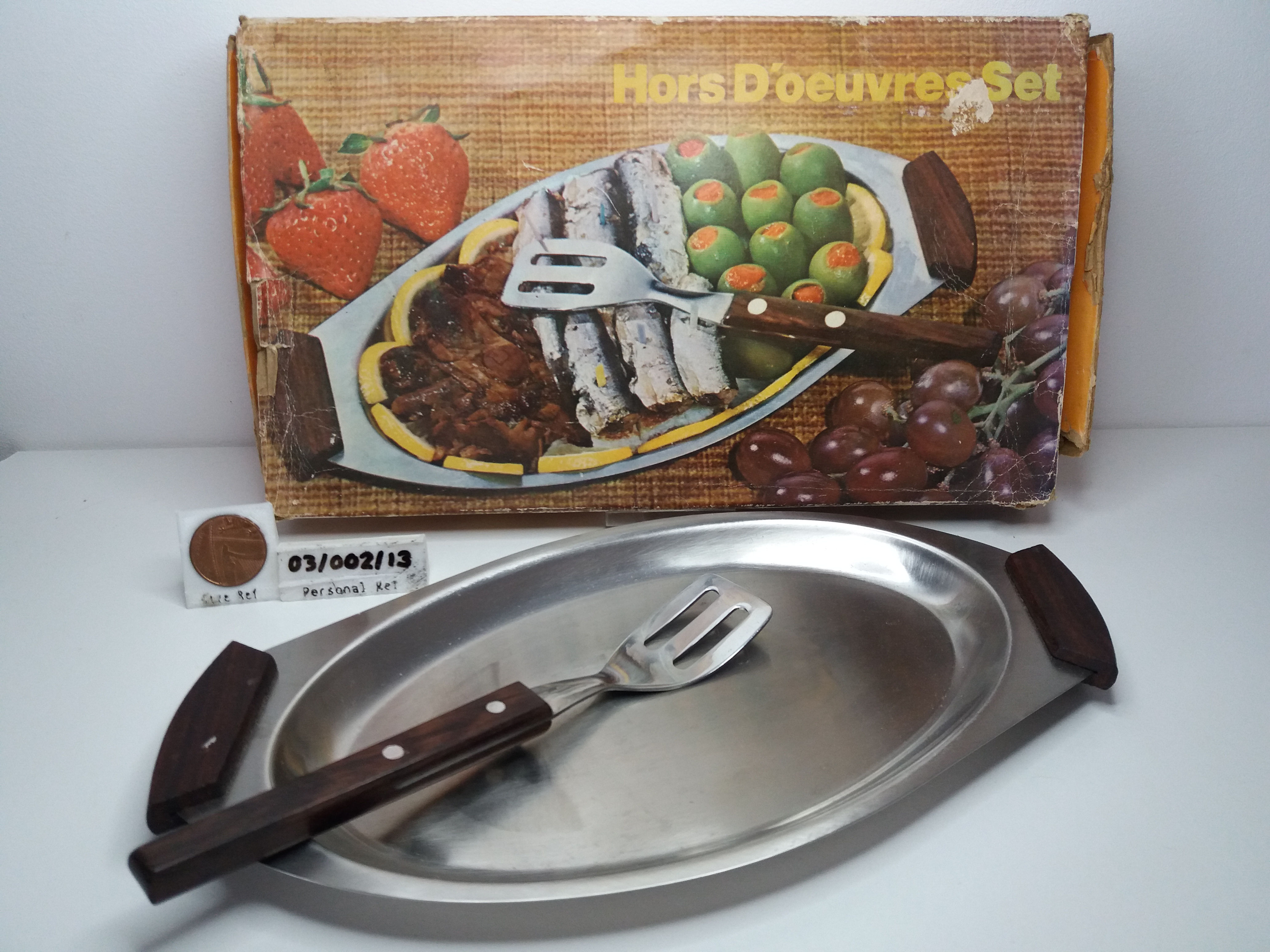 1970s Hors D'oeuvres Set - Boxed