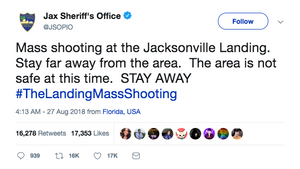 Police warn people to stay away from Jacksonville Landing