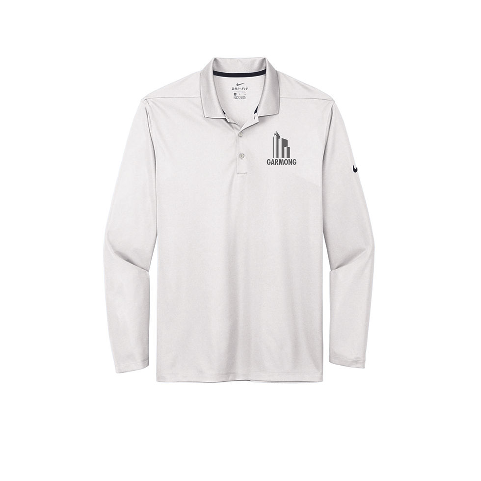Thumbnail: Nike Adult Dri-FIT Micro Pique LONG SLEEVE Polo