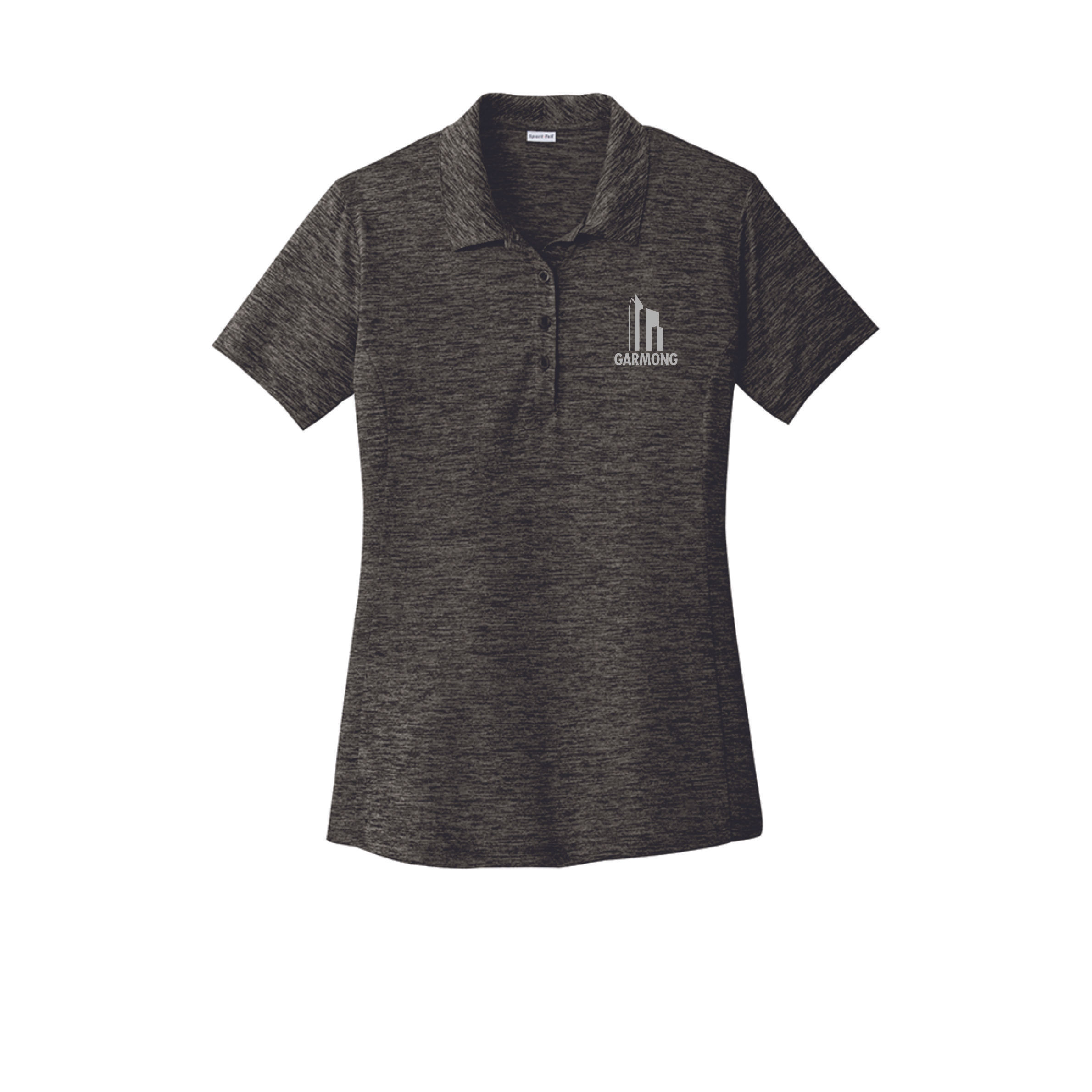 Sport-Tek Ladies Posicharge Electric Heather Polo (overstock)