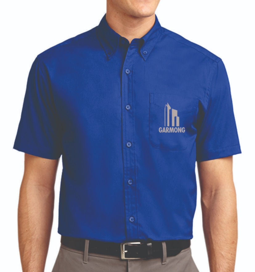 Thumbnail: Port Authority Short Sleeve Easy Care Shirt- TALL