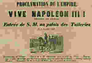 Proclamation of the Second Empire, via Bibliothèque nationale de France