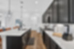 Modern kitchen in furnished corporate housing Round Rock TX