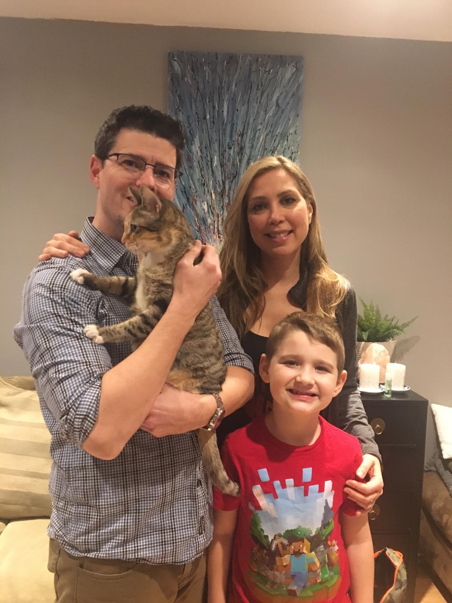Socks has a new family!