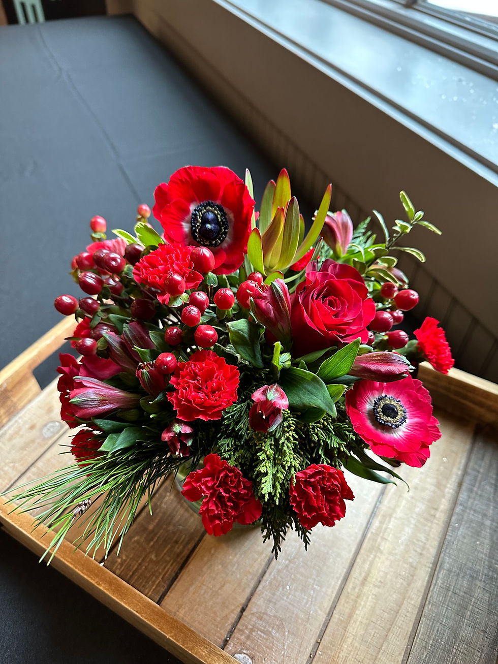 Holiday Floral Centerpiece Class