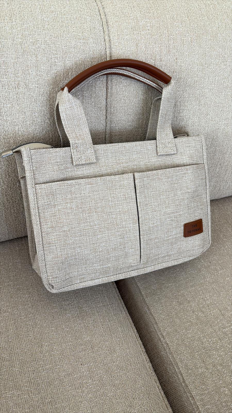 Kadın THE TOTEBAG Omuz ve El Çantası - Fermuarlı, Günlük Ofis ve Okul Kullanımın