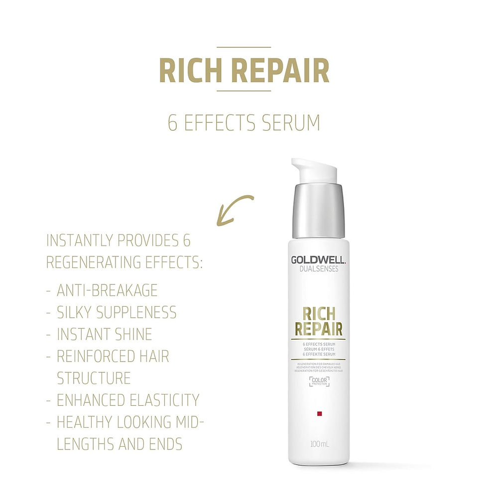 Thumbnail: Goldwell Dualsenses Rich Repair Restoring 6 Effects Serum 100mL
