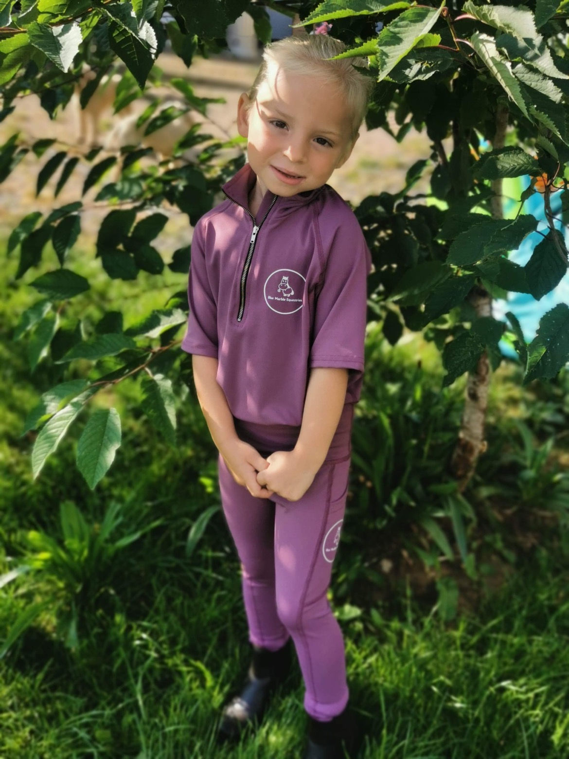 Blue Marble Equestrian Children's Tops