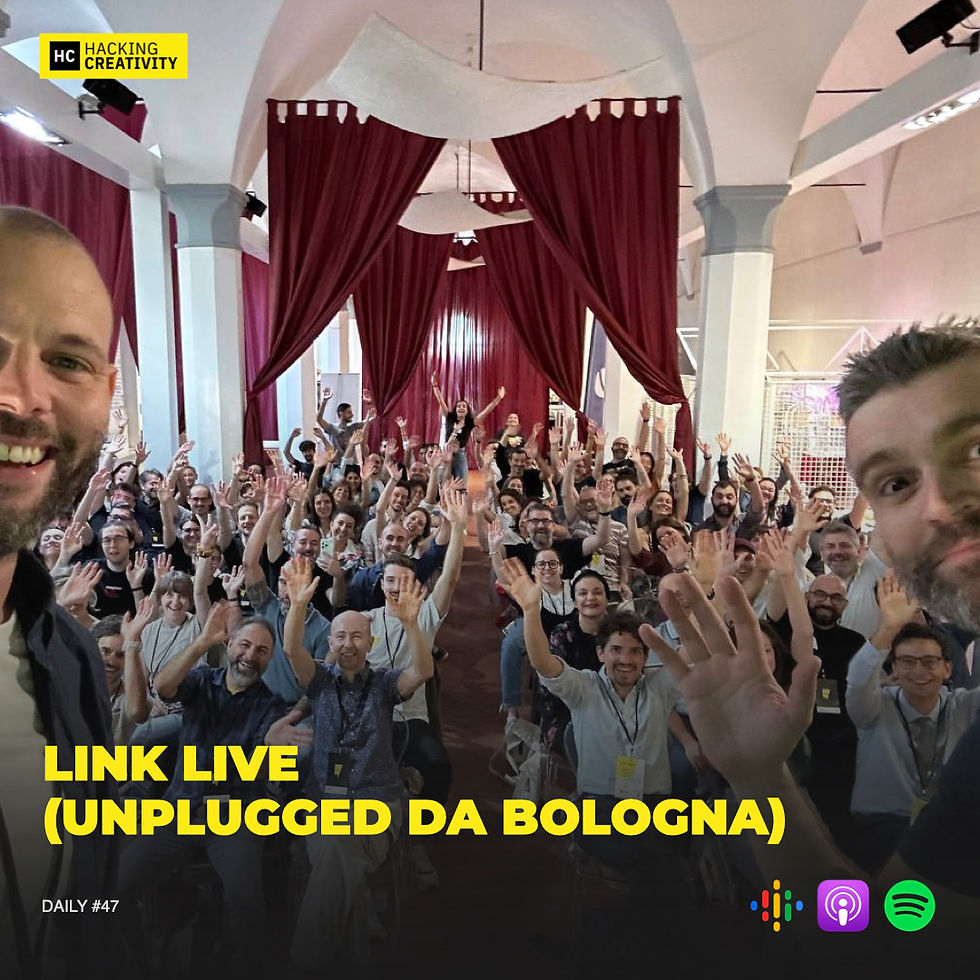 LINK LIVE Hacking Creativity - Puntata #116