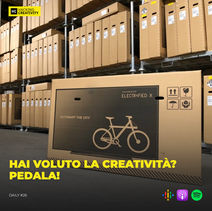 196: Hai voluto la creatività? Pedala! (DAILY)