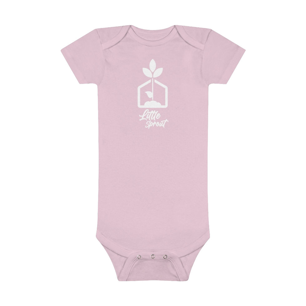 Thumbnail: Little Sprout Baby Short Sleeve Onesie®