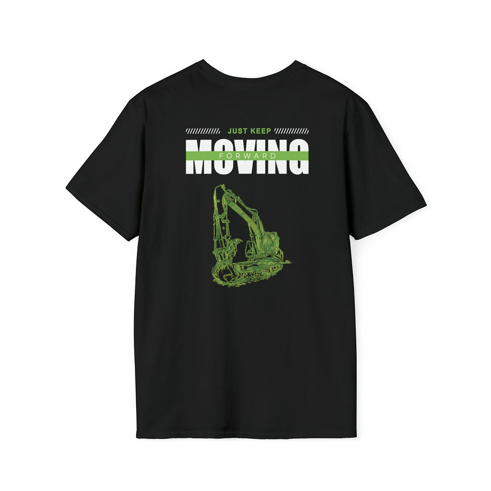 Thumbnail: Just Keep Moving - Unisex Softstyle T-Shirt
