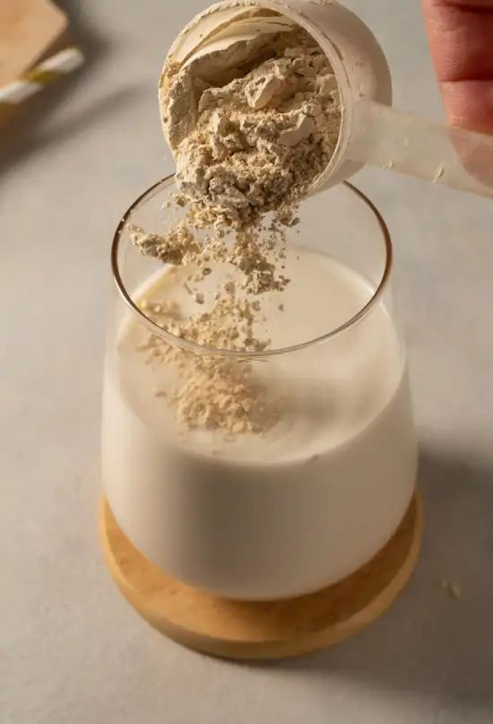 proteína para construção de massa magra feminina
